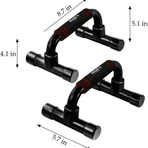 Push Up Bars Strength Training – Workout Stands With Ergonomic Push-up Bracket Board with Anti-Slip Sturdy Structure Portable for Home Fitness Training, Push Up Stands Handle for Floor Workouts