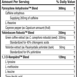 Hydroxycut Hardcore – 60 Rapid-Release Capsules – Thermogenic Calorie Burn, Extreme Energy + Focus, Maximum Intensity – for Women & Men