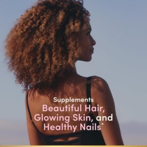 Nature’s Bounty Advanced Hair, Skin & Nails, Argan-Infused Vitamin Supplement with Biotin and Hyaluronic Acid, 150 Rapid Release Softgels, 50 Total Servings