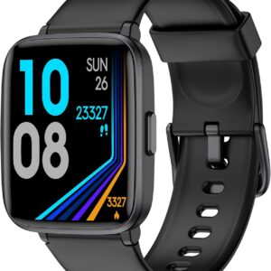 LIVIKEY Fitness Tracker Watch with Heart Rate Monitor, Activity Tracker with Pedometer, Sleep Monitor, Calories & Step Counter, IP68 Waterproof Smart Watches for Women Men Fitness Watch for Sports