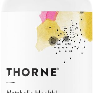 THORNE – Metabolic Health – Bergamot & Curcumin Phytosome Supplement to Aid Weight Management – Supports Healthy Fat Metabolism to Promote a Healthy Liver* – Third-Party Certified – 120 Capsules