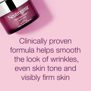 Neutrogena Triple Age Repair Face Moisturizer – with Hexinol Technology & Vitamin C, Anti-Wrinkle Face Cream with SPF 25, Visibly Reduces Wrinkles & Firms Skin, 1.7 oz