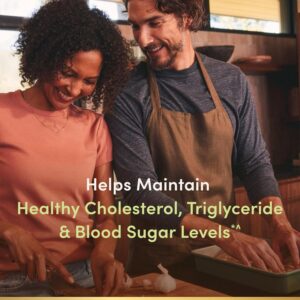 Nature’s Bounty Berberine 1000mg Capsules, Supports Heart Health, Cholesterol & Blood Sugar Levels in a Normal Range, Non-GMO Supplement, 60 Count