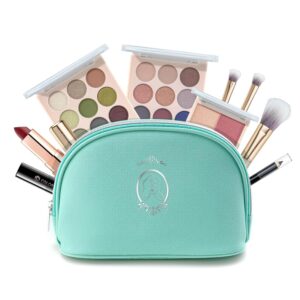 Color Nymph All In One Makeup Kit for Teen Girls Beginners, Makeup Gift Set with Eyeshadow, Blush, Lipstick, Eyeliner, Mascara, Brushes, Travel Friendly Makeup Gift Set, Birthday Gift for Teen Girls