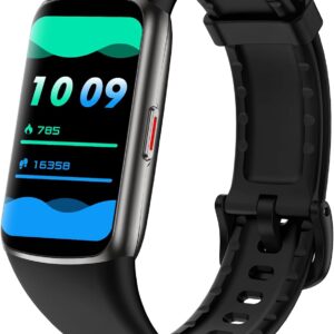 Fitness Tracker, Activity Tracker with 24/7 Heart Rate Blood Oxygen Sleep Monitor, 123 Sports Modes Step Counter, 1.47” HD Screen Fitness Watch, Smart Watches Pedometer for Women Men Android/iOS