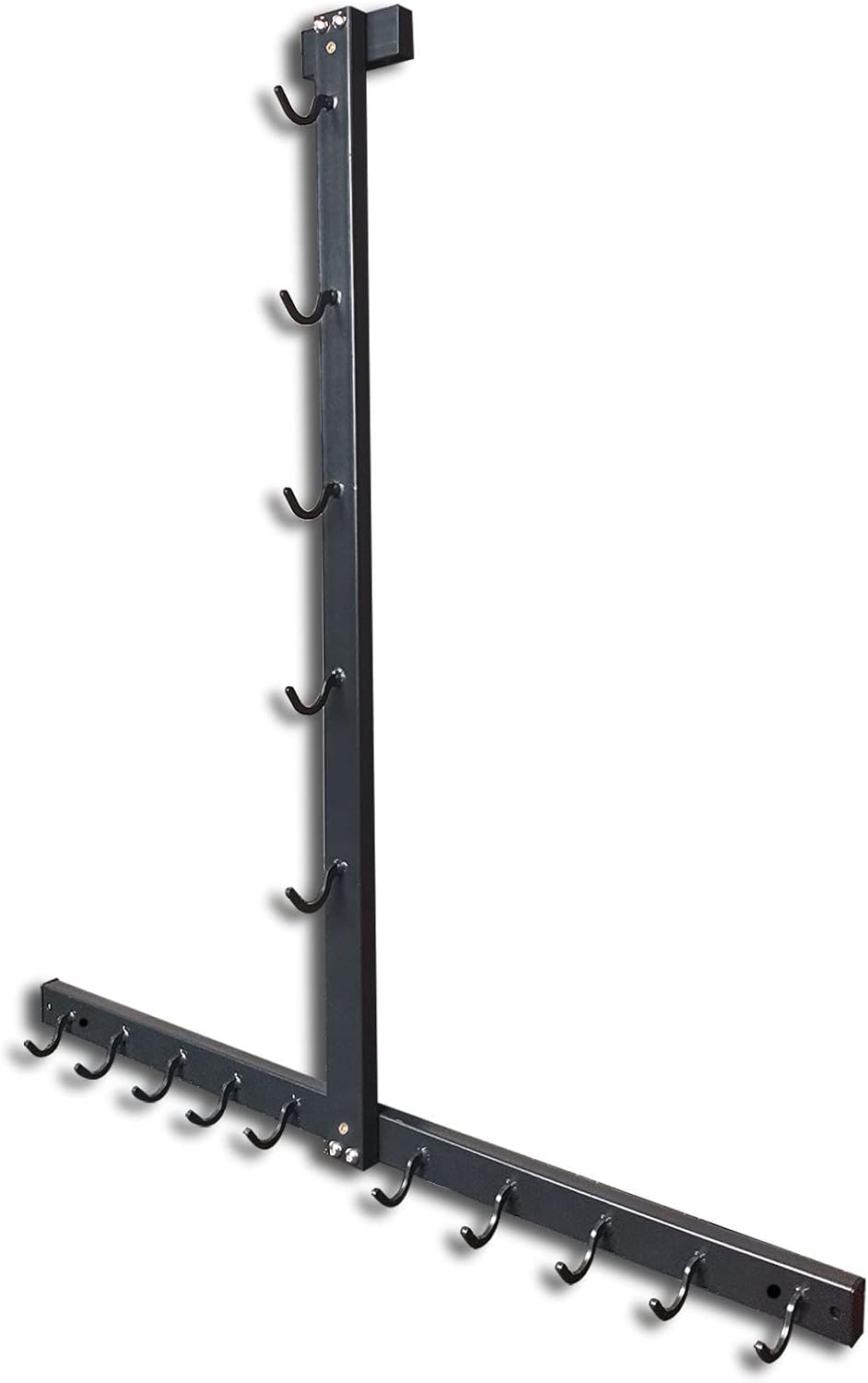 BLUSLM Lat Pull Down Bar Gym Accessory Rack, Lat Pulldown Attachments Cable Attachment Storage Rack for Mag Grip - Home Gym Fitness Heavy Duty A-Frame Stand