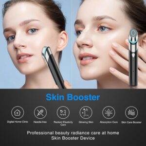 Upgraded Facial Device – All-in-1 LED Therapy Tool for Wrinkle Reduction & Skin Firming | At-Home Anti-Aging Care for Glowing, Hydrated Skin | Portable Microcurrent Facial Massager for All Skin Types