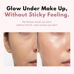 QUIA Collagen Jelly Cream– Fast-Absorbing Glow Under Makeup- Plumper Skin | Niacinamide and Peptides for All Day Hydration- Korean Skincare Non Greasy Moisturizer