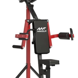 Mikolo Deltoid and Shoulder Press Machine, Lateral Raise Machine with Adjustable Seat and Backrest, 800 Weight Capacity Upper Body Machine