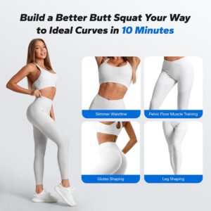 MERACH Deep Squat Machine for Women, Adjustable Glutes Trainer Machine, Core & Leg Exercise, Push Up Board Workout Equipment at Home Gym