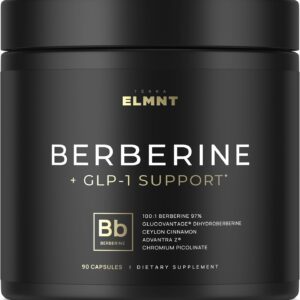 Super GLP-1 Berberine Weight Loss Supplement w. Dihydroberberine, Ceylon Cinnamon, Green Tea, Chromium Picolinate – Ultra High Potency 100:1 Berberine Natural GLP1 for Weight Loss Pills for Women