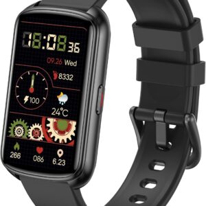 Fitness Tracker, 1.47″Smartwatch with Heart Rate&SpO2 for Android iOS