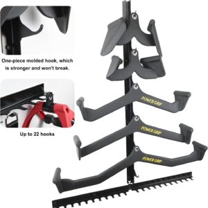 VAIIO lat pull down bar storage, One-piece molding gym storage wall organizer, Large-capacity storage gym storage rack, home gym organizer