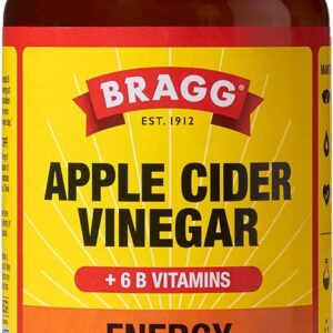 Bragg Energy Apple Cider Vinegar Capsules with B Vitamins – 90 Capsules