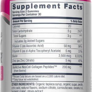 NeoCell Hair Skin and Nails Gummies | 60 Count