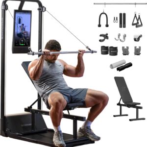 Speediance Smart Home Gym, Multi-Functional Gym Machine for Full Body Strength Training, All-in-one Gym Equipment, Digital Weight System, Workout Station, Squat Rack, Gym Monster 2