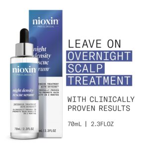 Nioxin Hair Night Density Rescue Serum + Density Defend Diamax Advanced