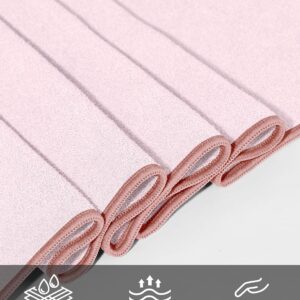 Heathyoga Yoga Mat Towel Non Slip for Hot Yoga Towel with Silicone Grip & Free Spray Bottle, 72″X26″ Extra Large Microfiber Yoga Towel for Bikram, Pilates, Fitness