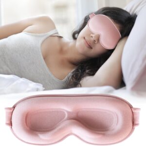 Sleep Mask for Lash Extensions, 3D Contoured Weighted Eye Cover