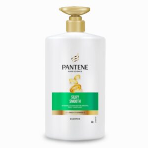 Pantin Hair-Fall Solution Shampoo, Silky Smooth Care, 33.8 Fl Oz, Green