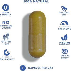 Feelgood Company – Berberine – High Absorption – 2200mg Equivalent – Herbal Supplement – Lower Blood Glucose – Helps Cholesterol – 60 Capsules
