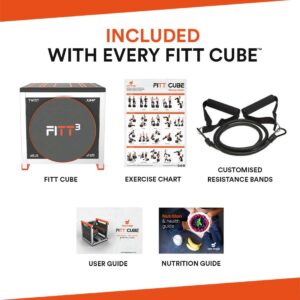 New Image Unisex’s FITT Cube Total Body Workout, High Intensity Interval Training Machine, Accent Color Varies