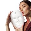 LED Face Mask – Cordless Facial Light Mask with 7 Custom Light Modes, Rechargeable Red Light Mask for All-Round Coverage, One-Button Control for Easy At-Home & On-the-Go Skincare