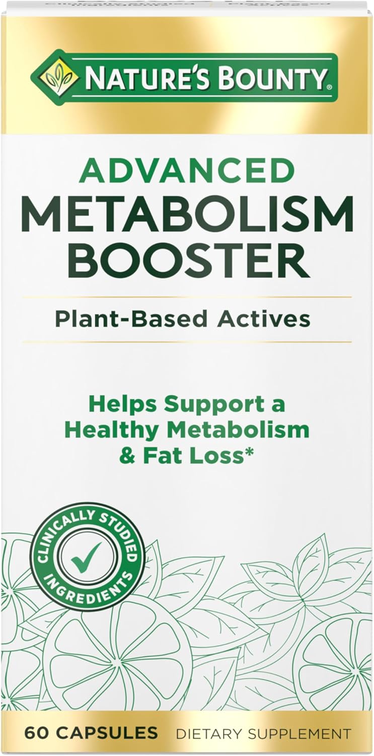 Nature's Bounty Advanced Metabolism Booster, 60 Capsules
