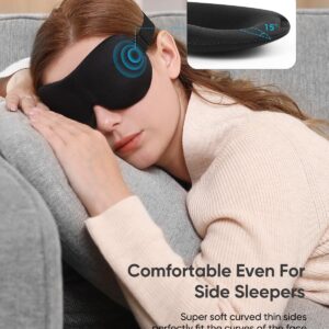 LKY DIGITAL Sleep Mask for Side Sleeper 3 Pack, Blackout 3D Eye Mask