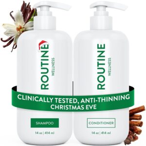 Routine Wellness Anti-Thinning Shampoo & Conditioner – Christmas Eve