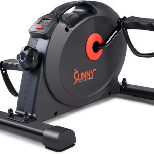 Sunny Health & Fitness Smart Mini Cycle, Under Desk Pedal Arm/Leg Exerciser