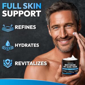 Mens Face Moisturizer Cream – Anti-Aging & Wrinkle Cream, Non-Greasy 4.2 OZ