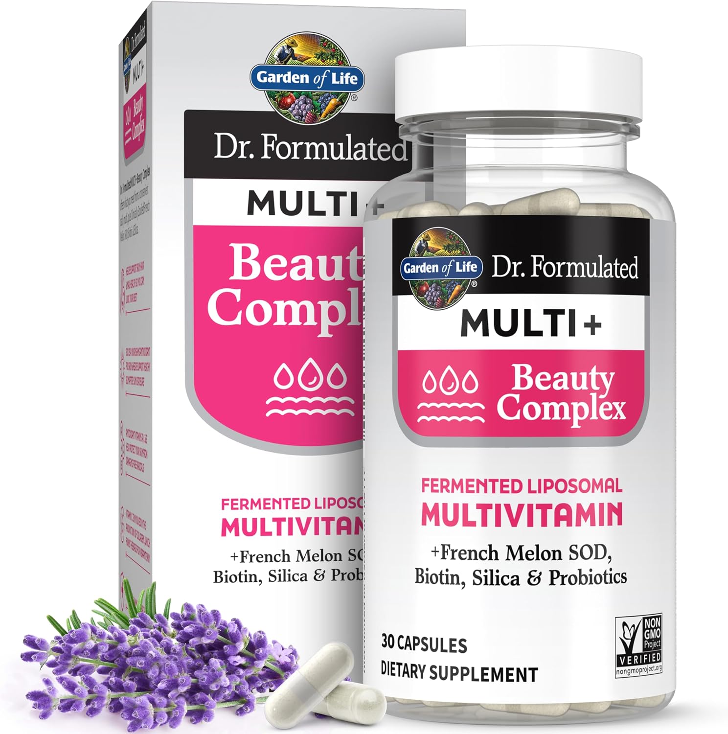 Garden of Life Dr. Formulated Multi+ Beauty Complex Multivitamin, 30ct